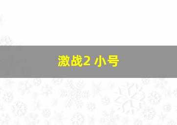 激战2 小号